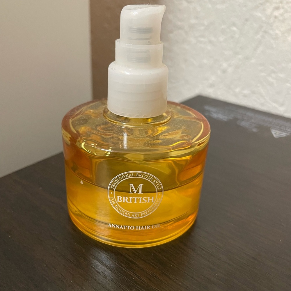 British M Annatto hair oil 70ml